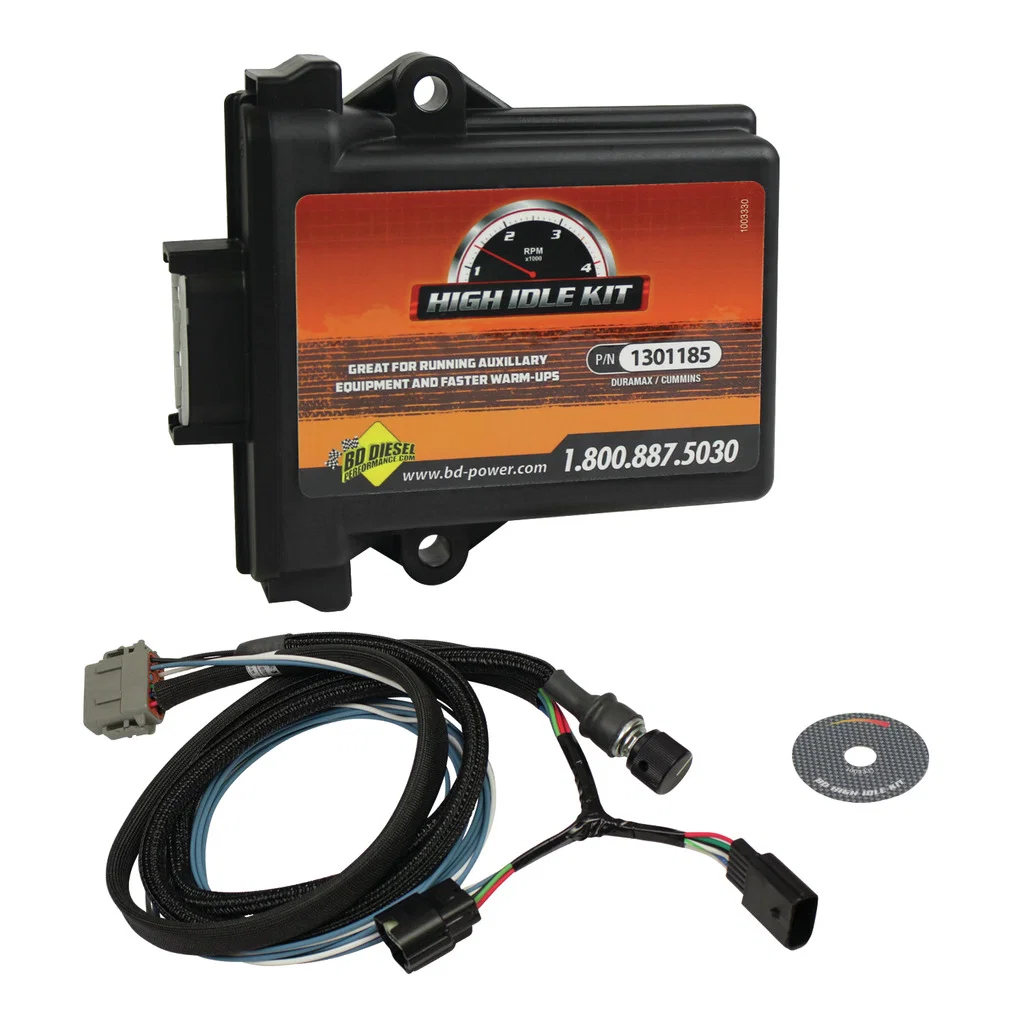 1036622 – BD DIESEL High Idle Kit, Used For Cold Weather Warm-up And Power Take Off (PTO) Adjustable 900/ 1200/ 1500/...
